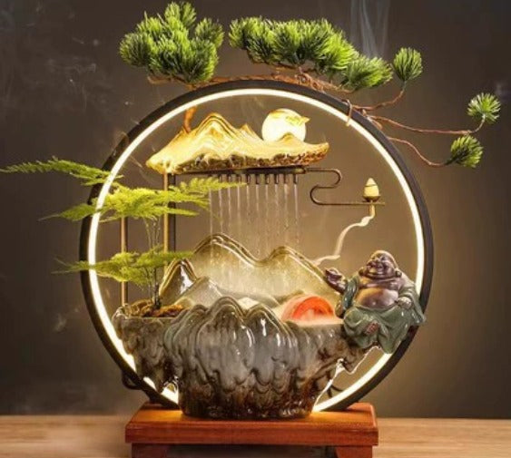 Harmony LED Waterfall Incense Fountain