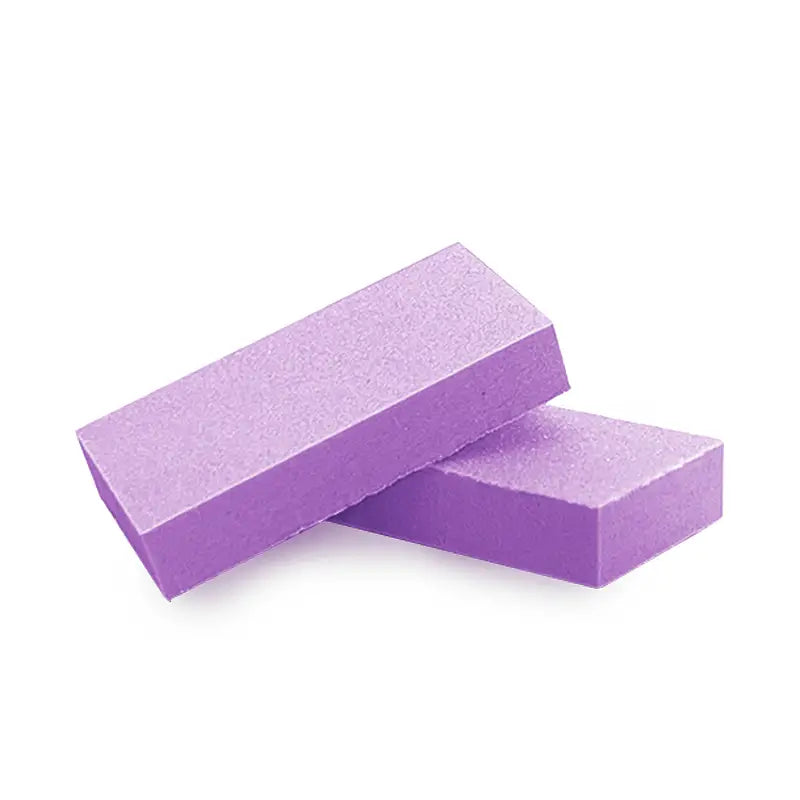 Custom Nail Buffers Double-sided EVA Sponge Disposable 2 Ways Sanding Block Nail Buffer Wholesale