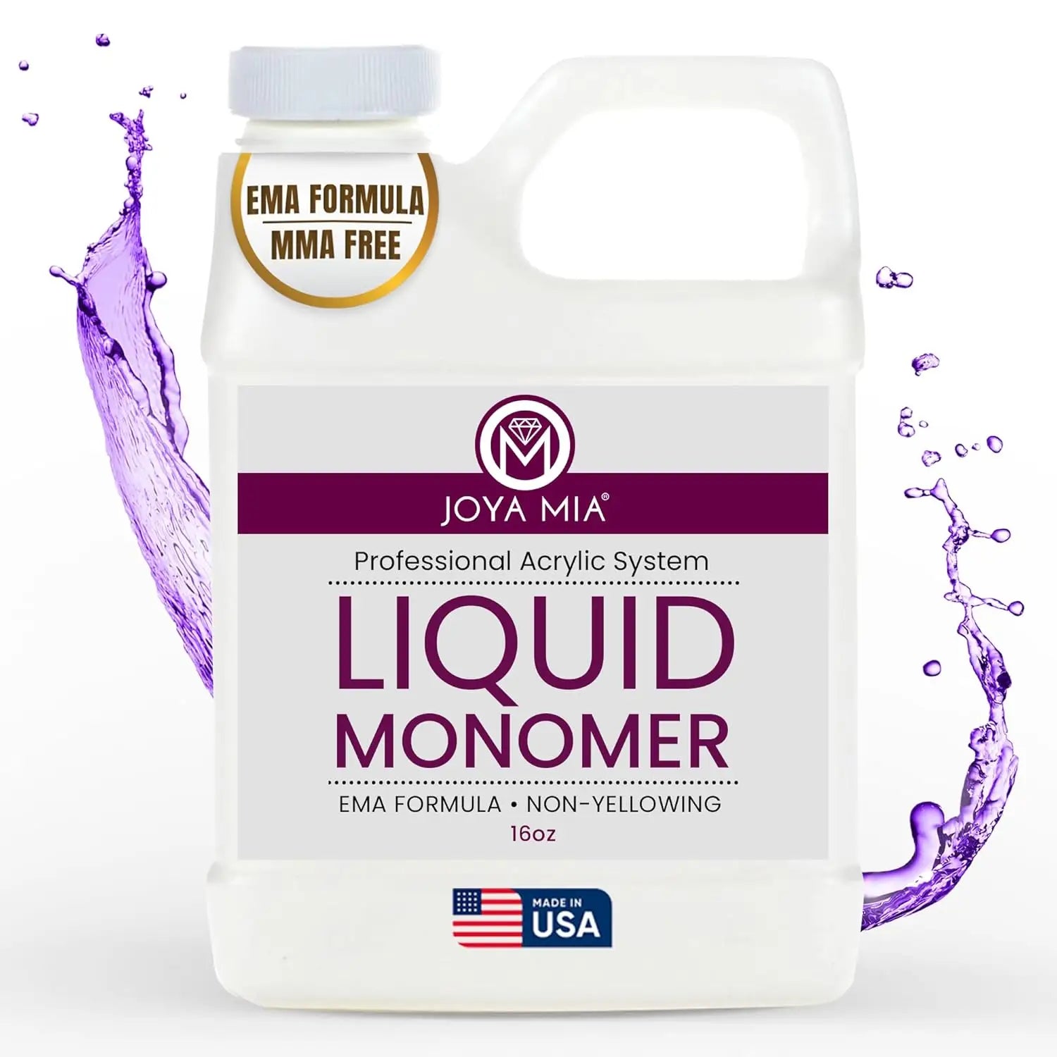 Joya Mia Fast setting EMA Liquid Monomer for Acrylic nails