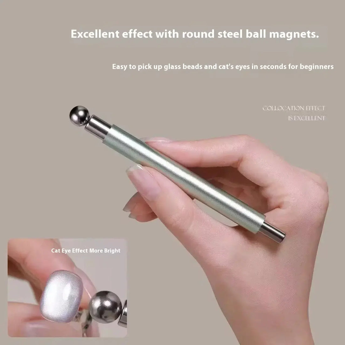 Nacy Double Head Strong Cat Eye Magnet Bar - 5 Colors
