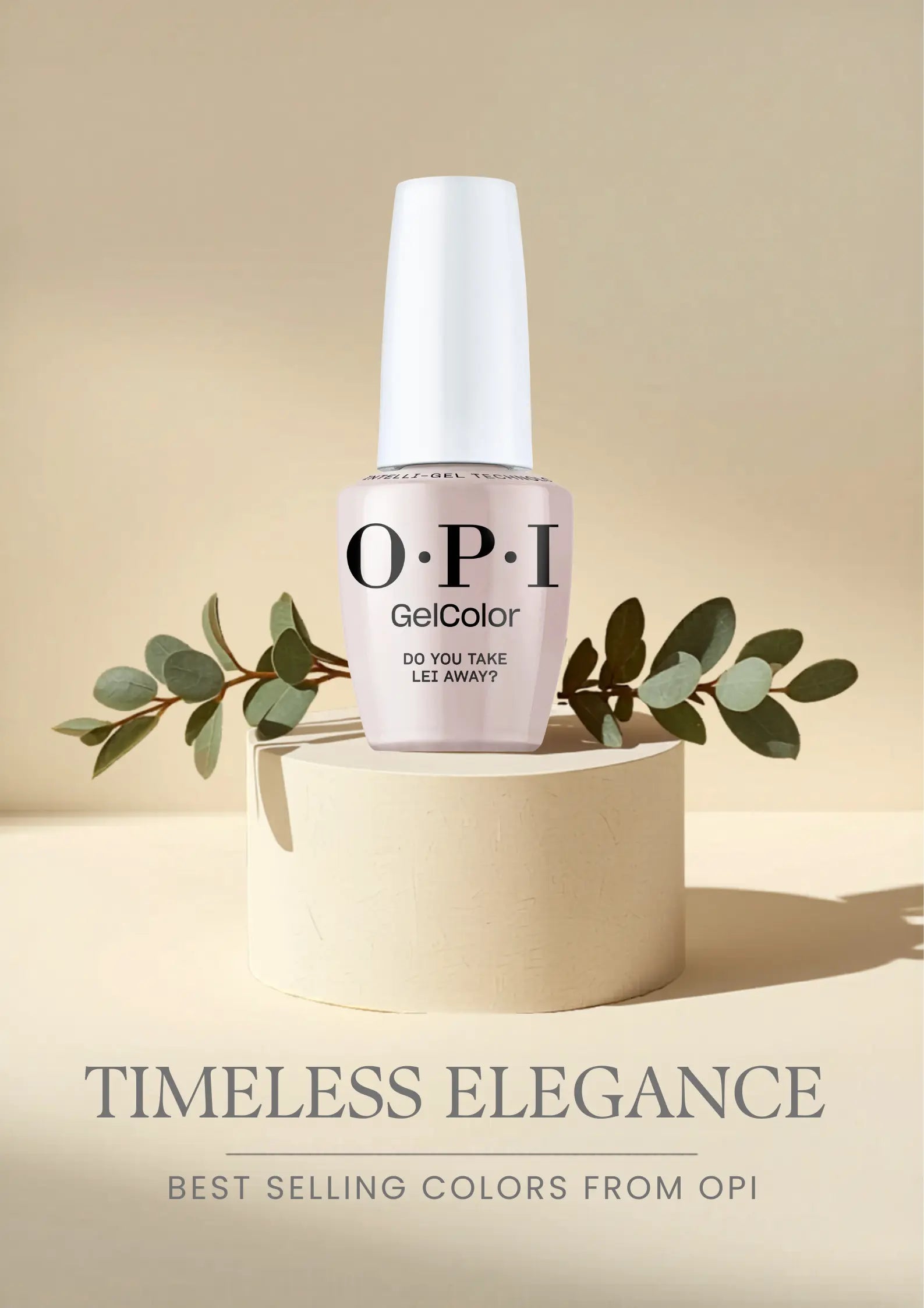 OPI Intelli-Gel Best selling color - Do You Take Lei Away GCH67