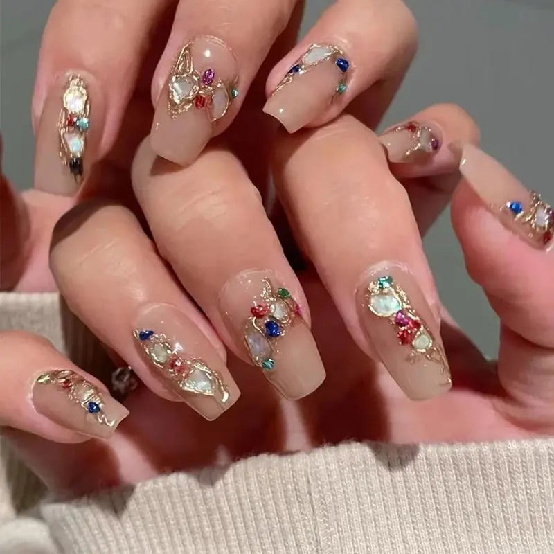 Japanese Nail Baroque Rhinestones Charms - Available in 6 styles