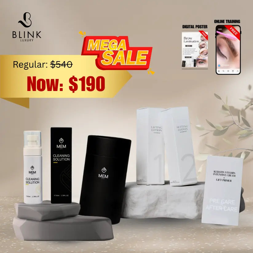 BLINK MEGA SALE | Brows Lamination Combo + Online Training