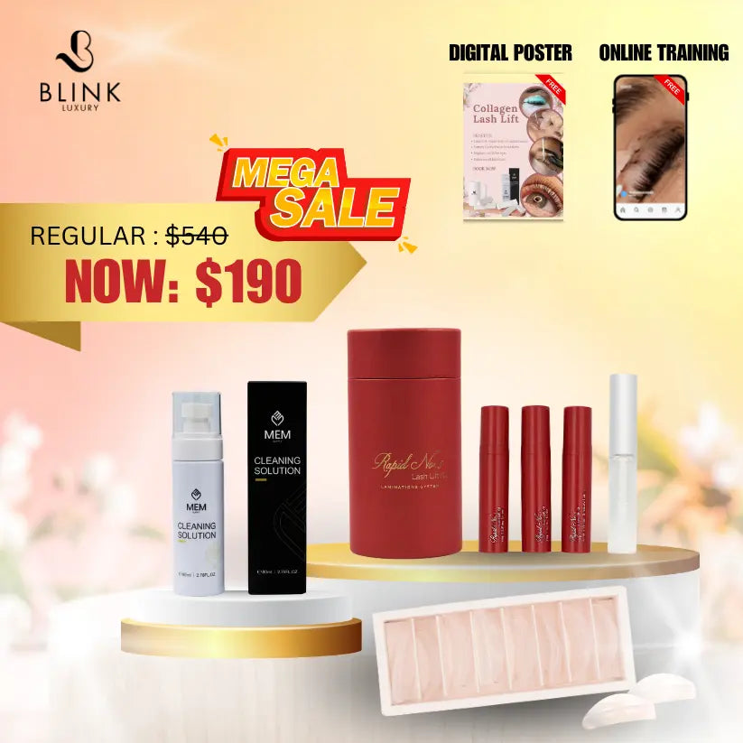 BLINK MEGA SALE | Korean Lash Lift Combo + Online Training
