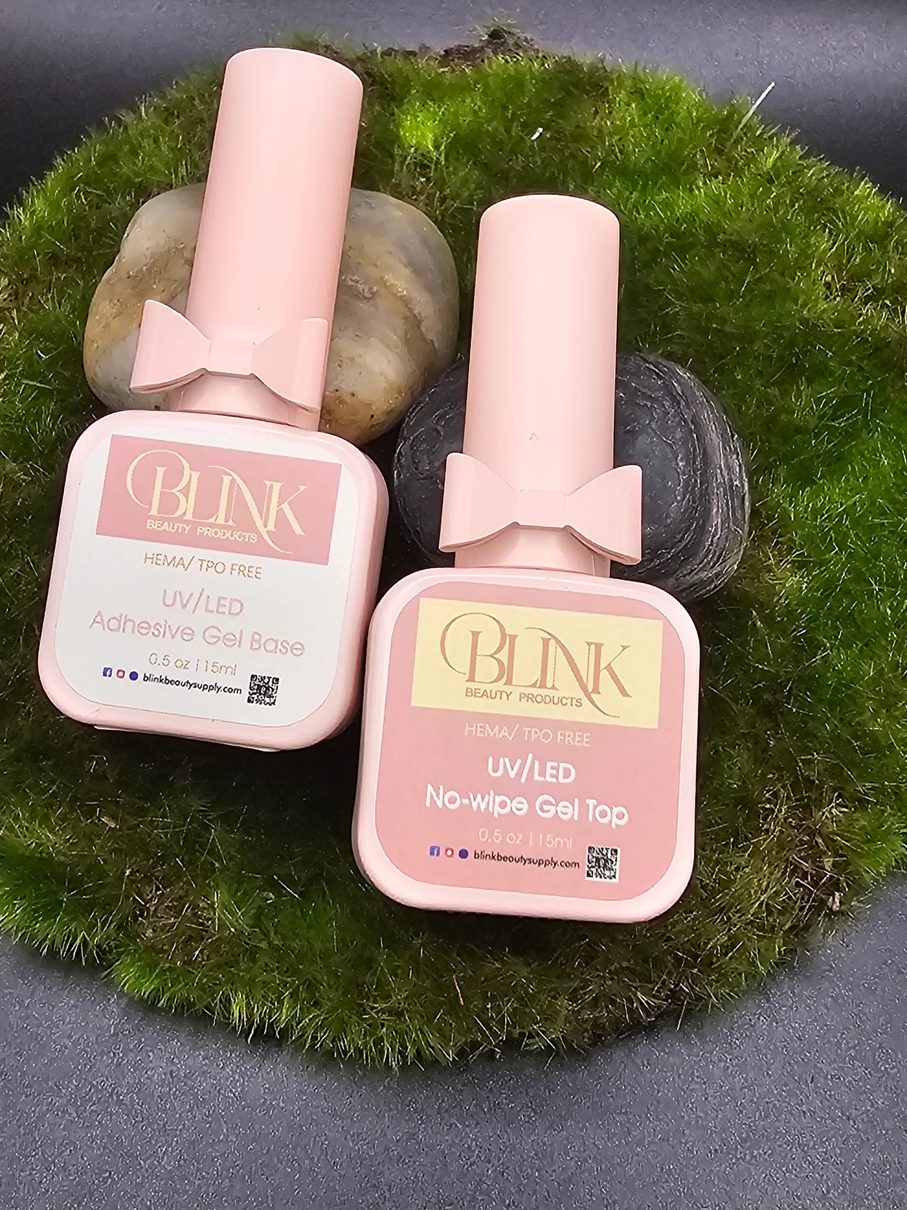 BLINK Hema/TPO-Free No-wipe Gel Top & Adhesive Gel Base