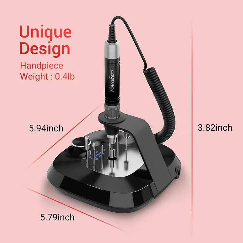 MelodySusie Kanon(MB420C) Rechargeable Nail Drill 35,000 RPM