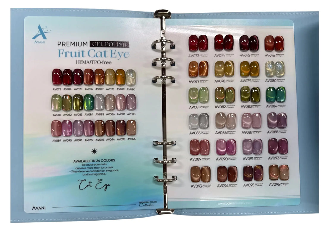 AVANI Premium Gel Polish Fruit Cateye HEMA/TPO-Free (24 colors)