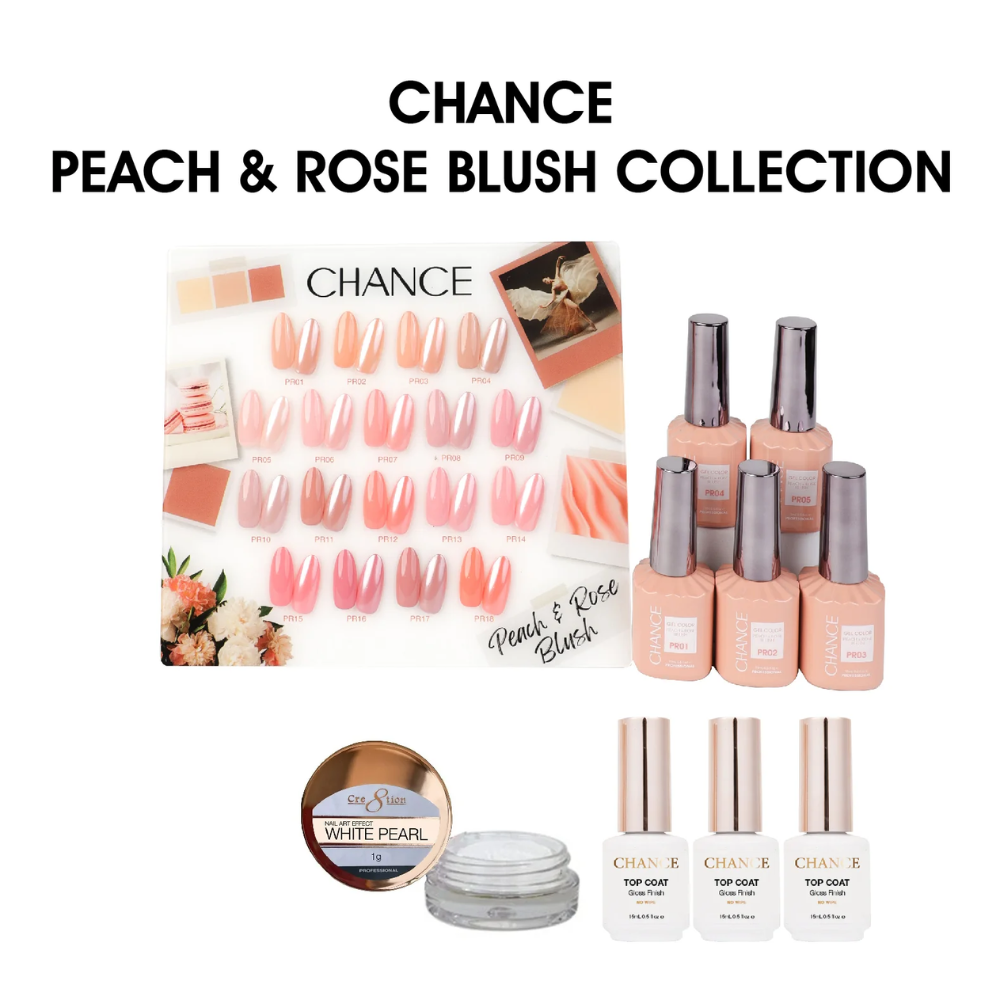 Chance Peach & Rose Blush Collection