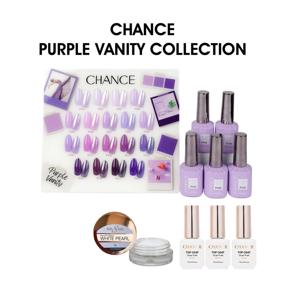Chance Purple Vanity Collection