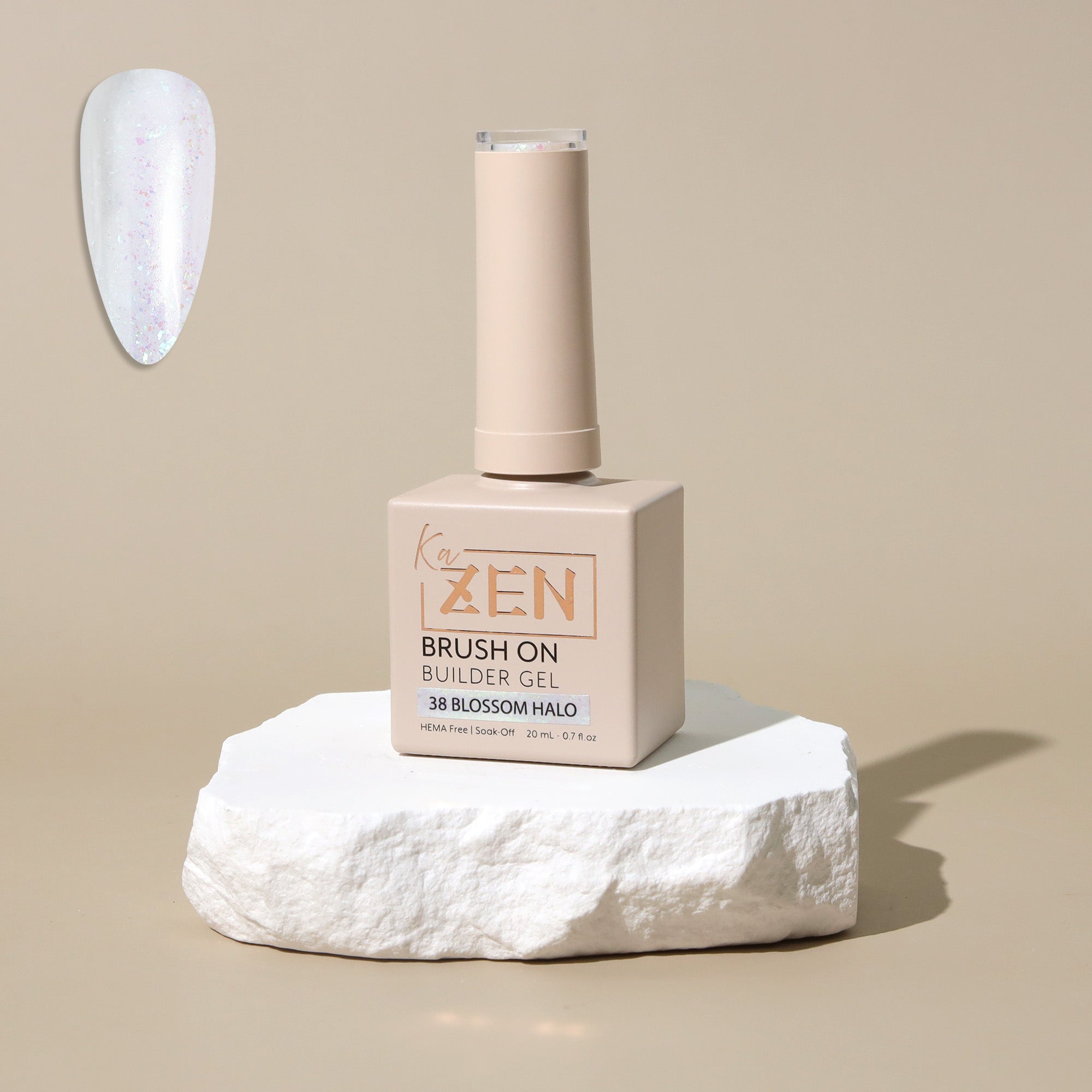 KaZEN | Brush-on Builder Gel - 12 Colors