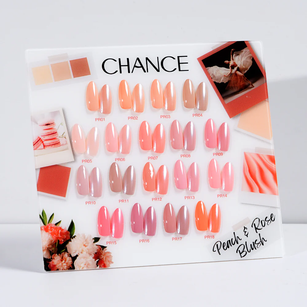 Chance Peach & Rose Blush Collection