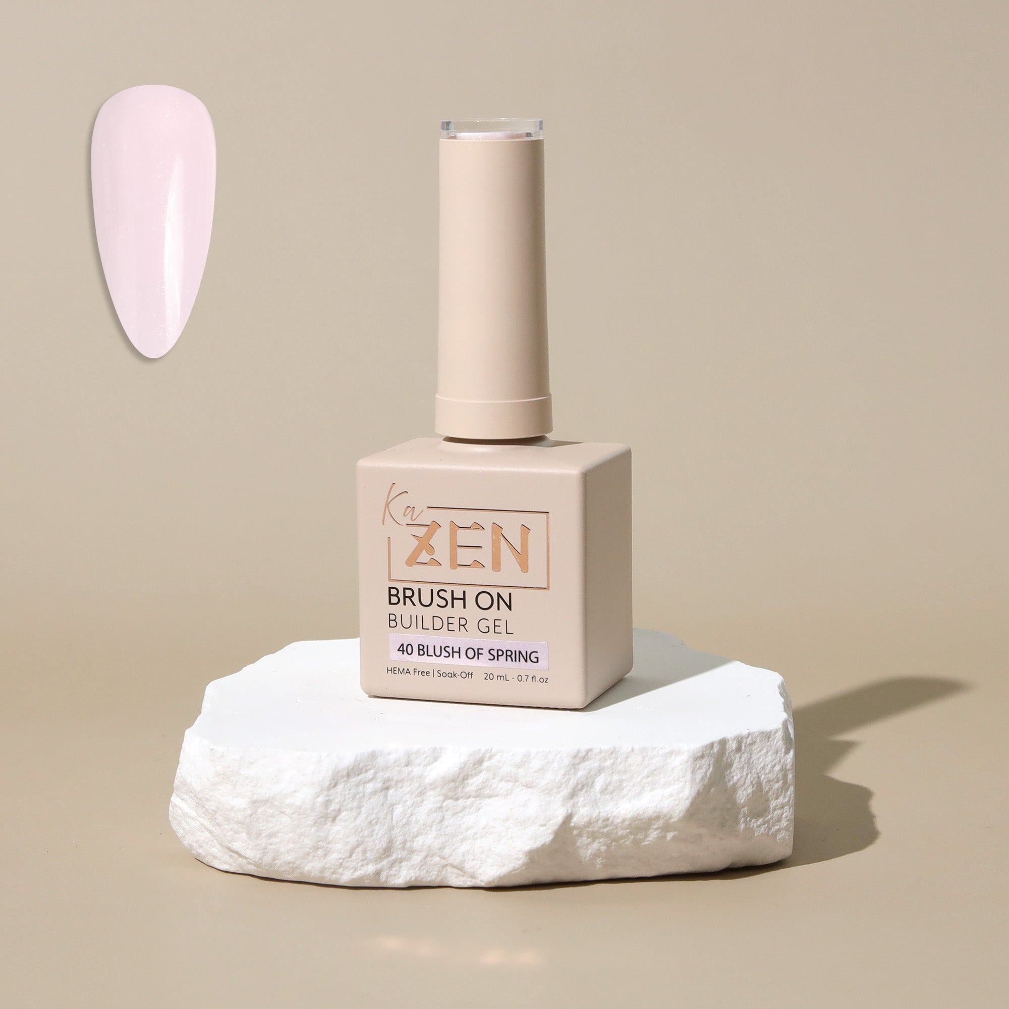 KaZEN | Brush-on Builder Gel - 12 Colors