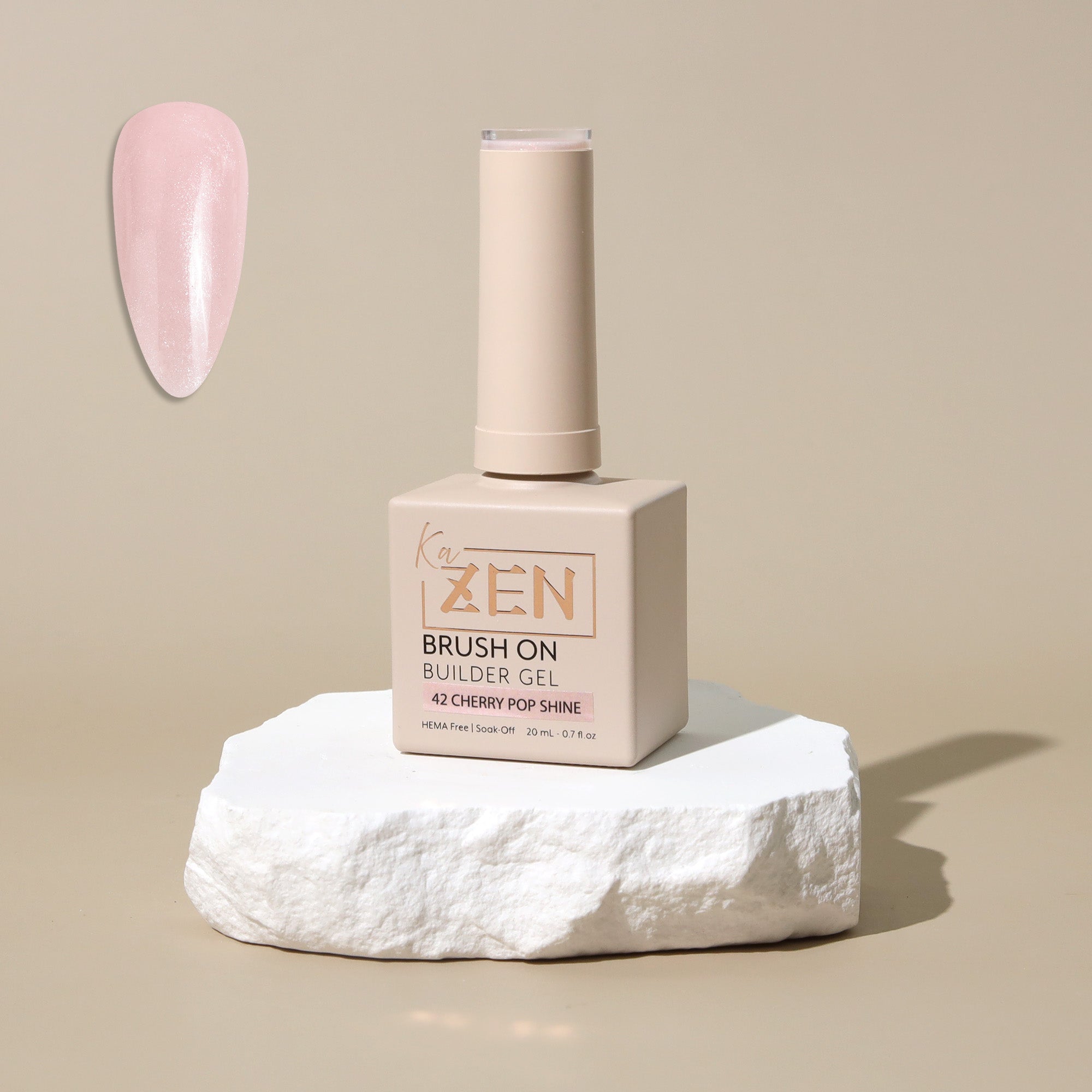 KaZEN | Brush-on Builder Gel - 12 Colors