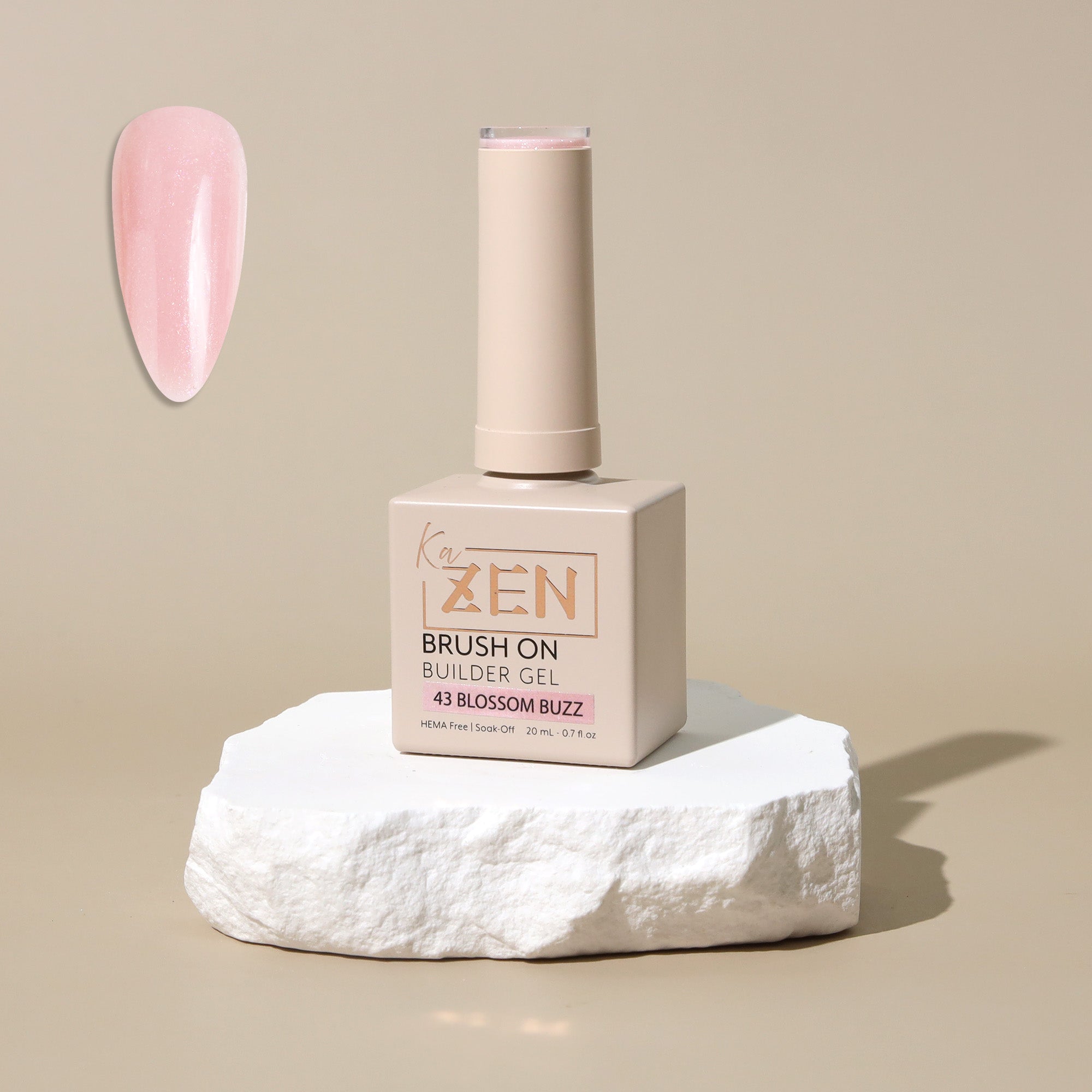 KaZEN | Brush-on Builder Gel - 12 Colors