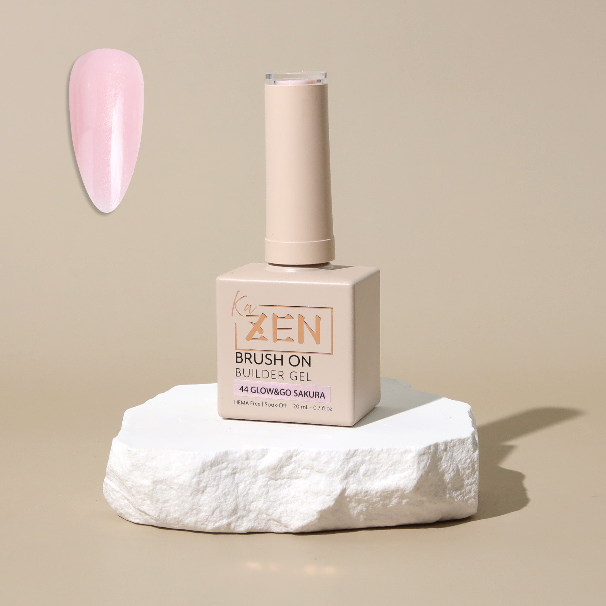 KaZEN | Brush-on Builder Gel - 12 Colors