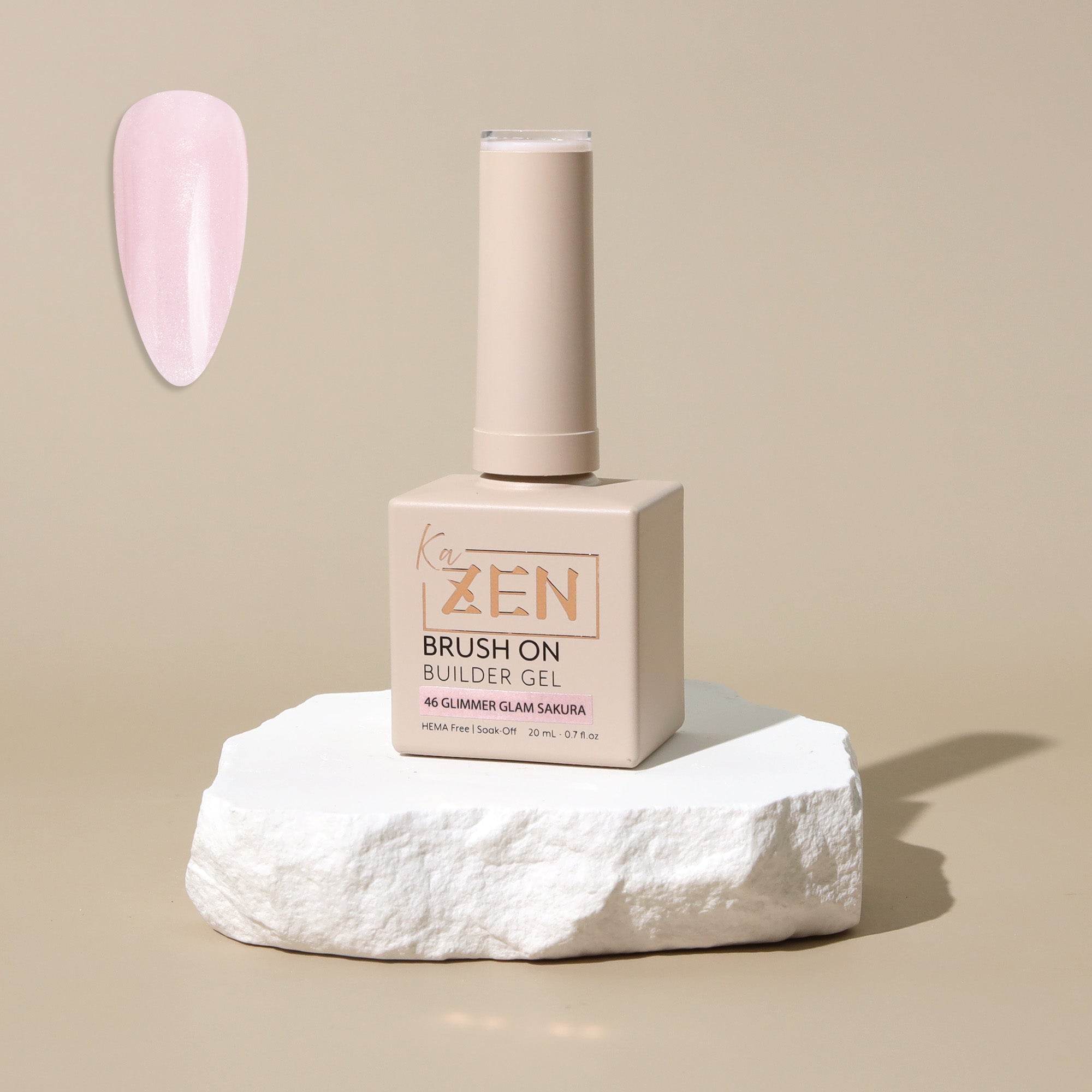 KaZEN | Brush-on Builder Gel - 12 Colors