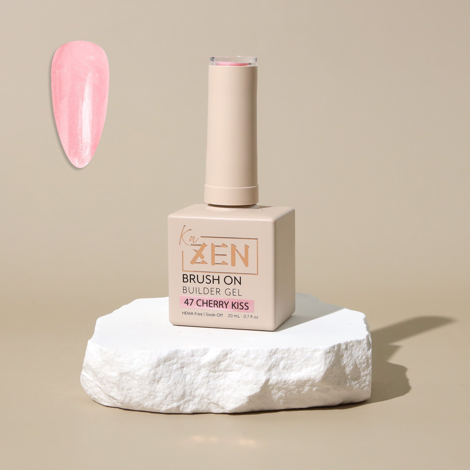 KaZEN | Brush-on Builder Gel - 12 Colors
