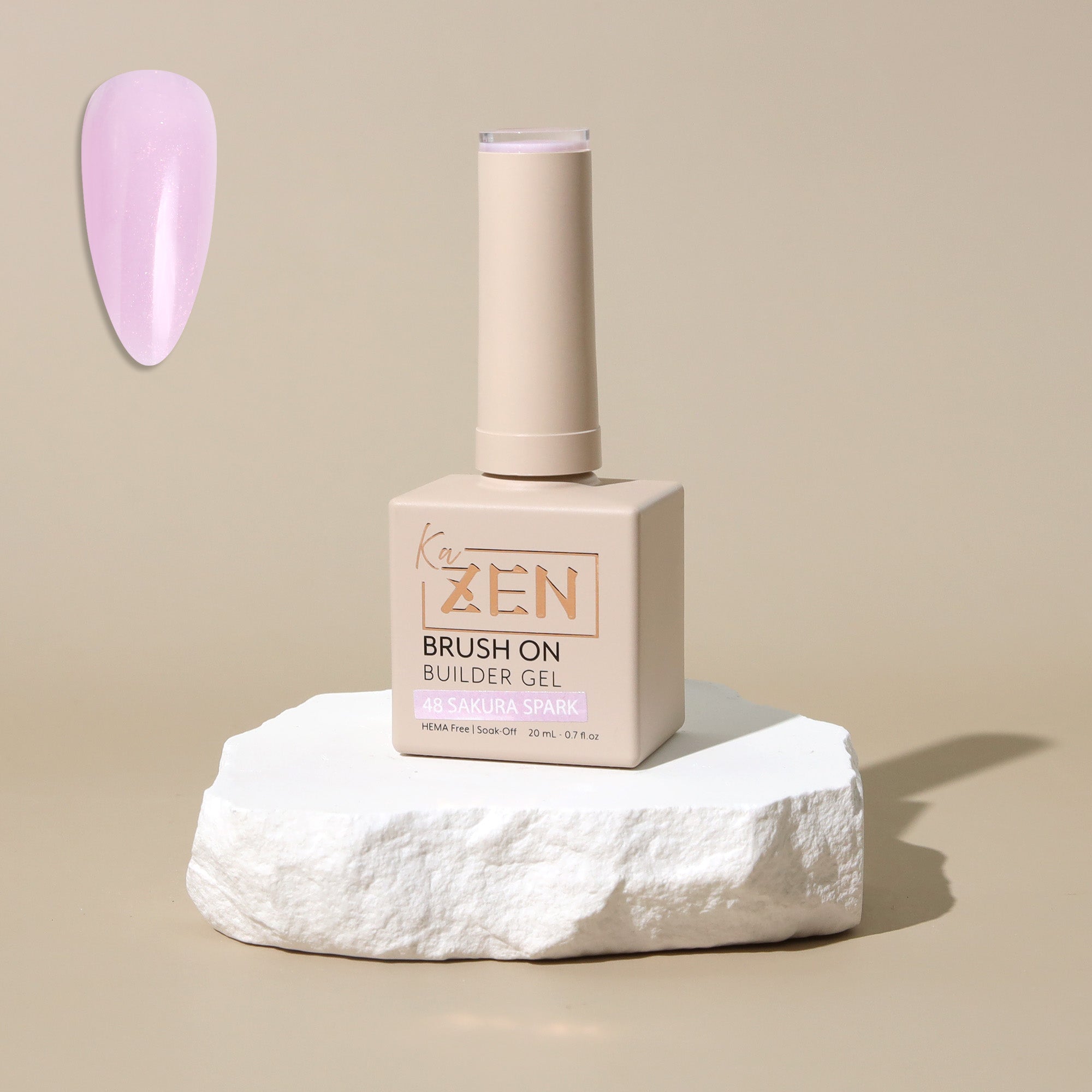 KaZEN | Brush-on Builder Gel - 12 Colors