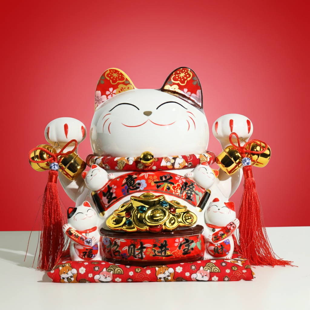 Ceramic Lucky Cat