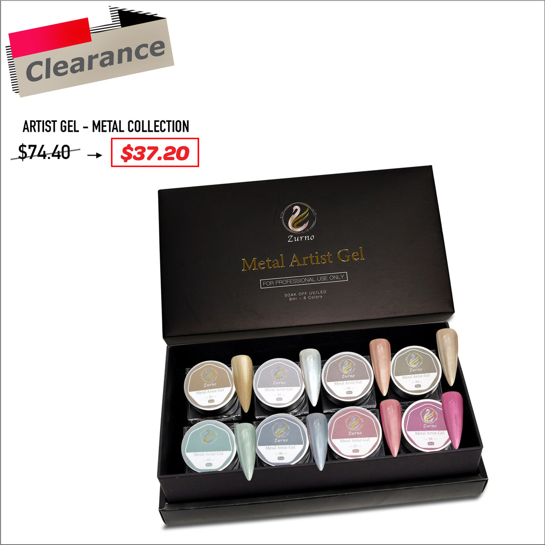 ARTIST GEL - METAL COLLECTION