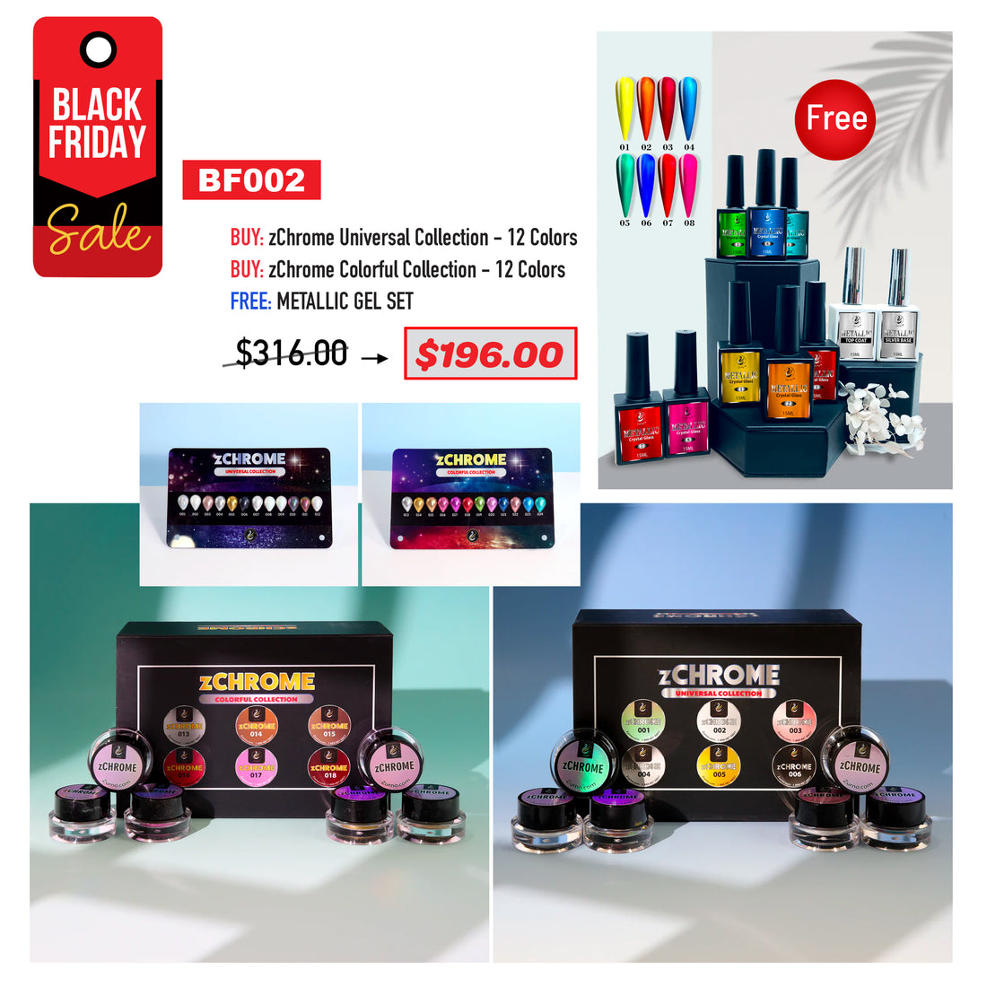 BLACK FRIDAY - zChrome Universal & Colorful Bundle