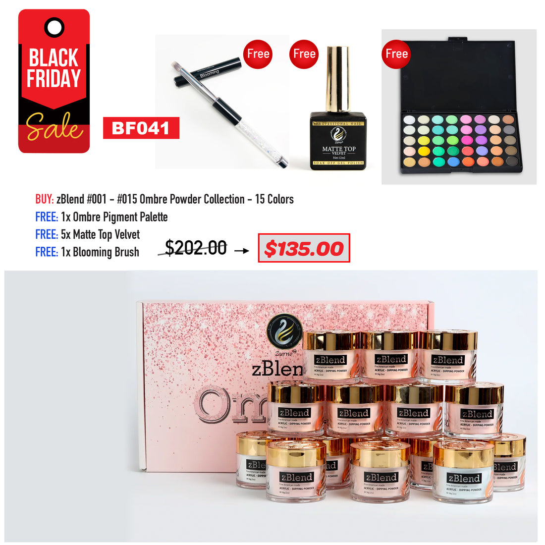 BLACK FRIDAY - zBlend Ombre Collection Bundle