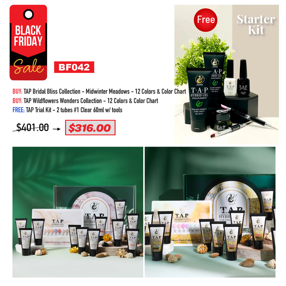 BLACK FRIDAY - T.A.P Bridal Bliss & Wildflower Wonders Bundle