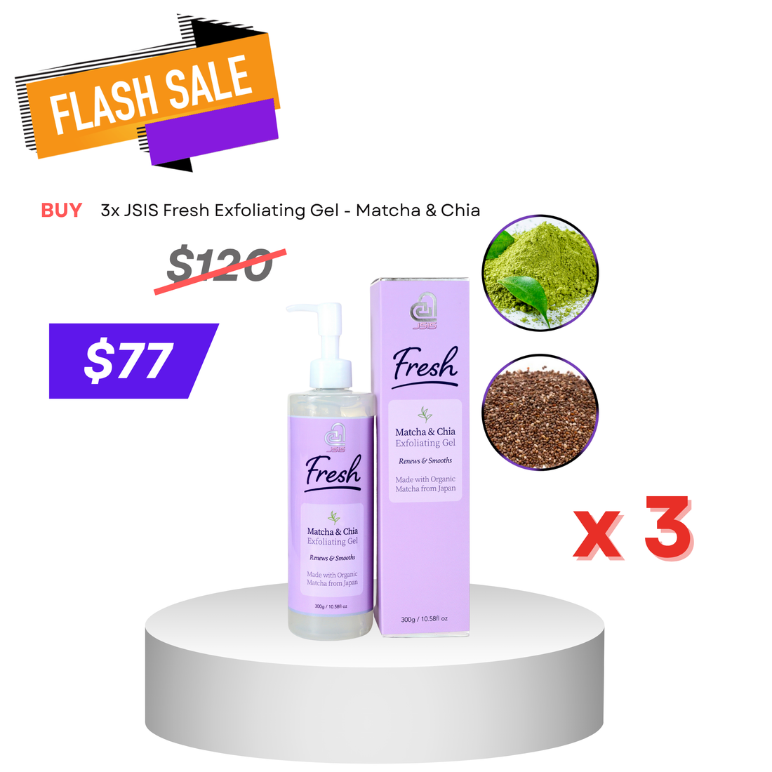 FLASH SALE - JSIS Exfoliating Gel Deal