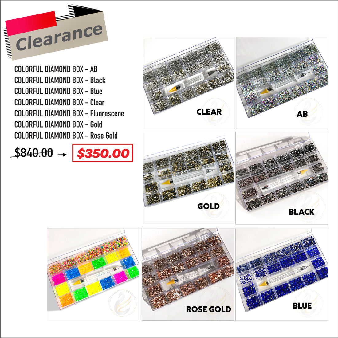 CLEARANCE - Diamond Box Bundle