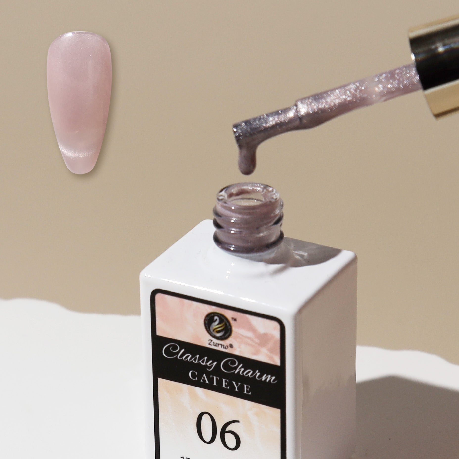 Classy Charm Collection Cat Eye Gel Polish Color 6