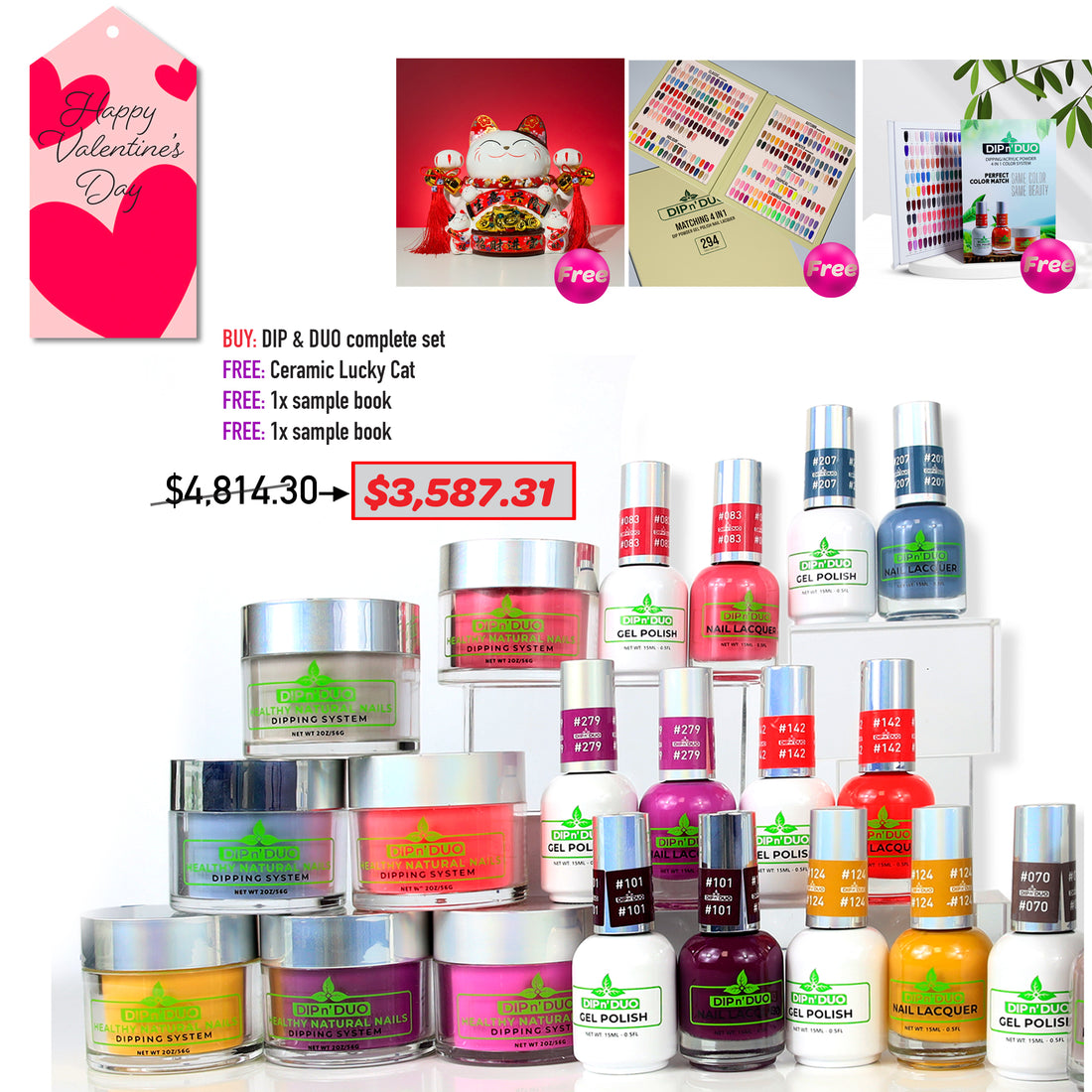 VALENTINE DEAL - Dip n&