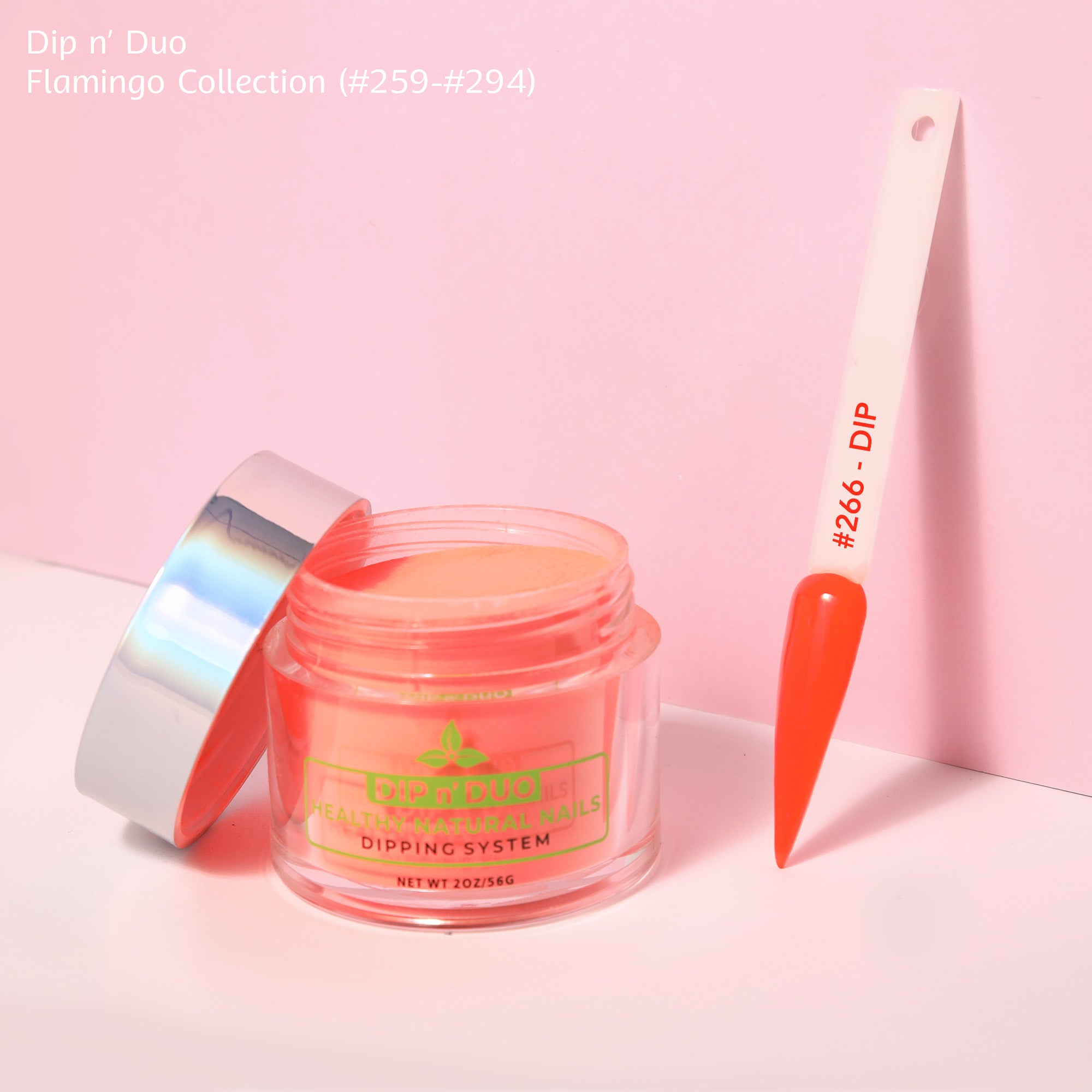 Dip n Duo Flamingo Collection Color 266 Dipping Powder