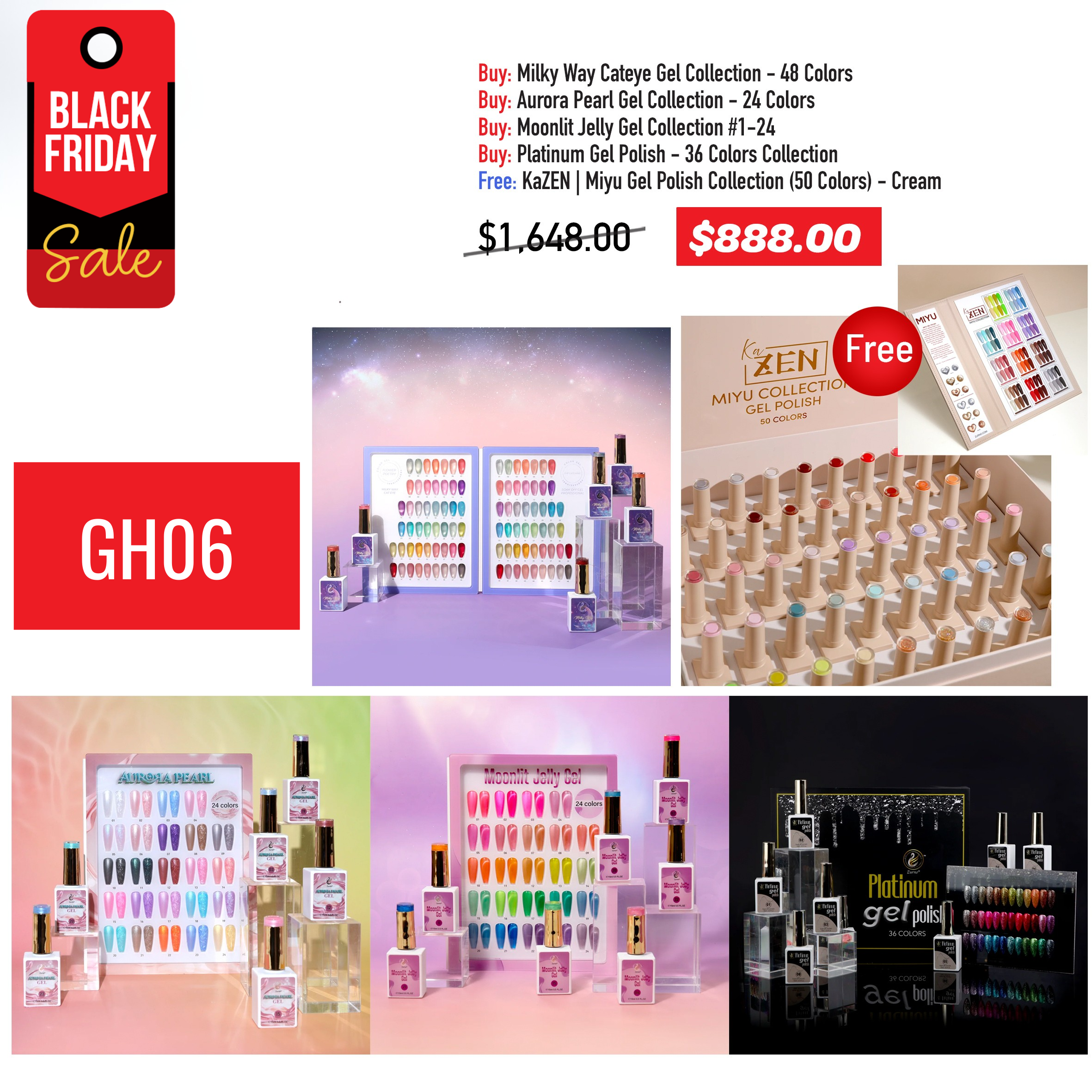 BLACK FRIDAY SALE - All Gel Collection Bundle