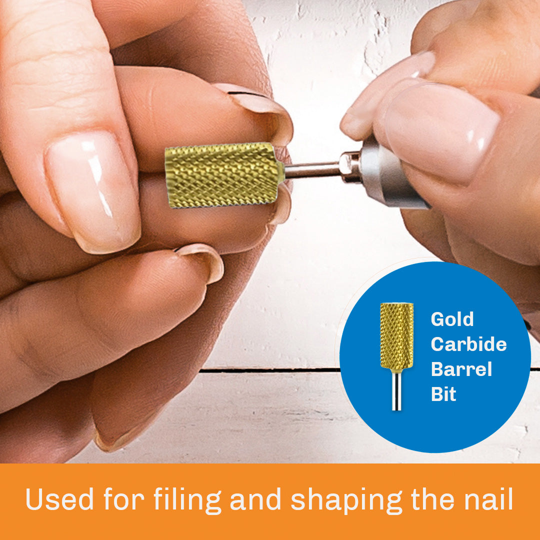 Gold Carbide Barrel Large CC11 Bit