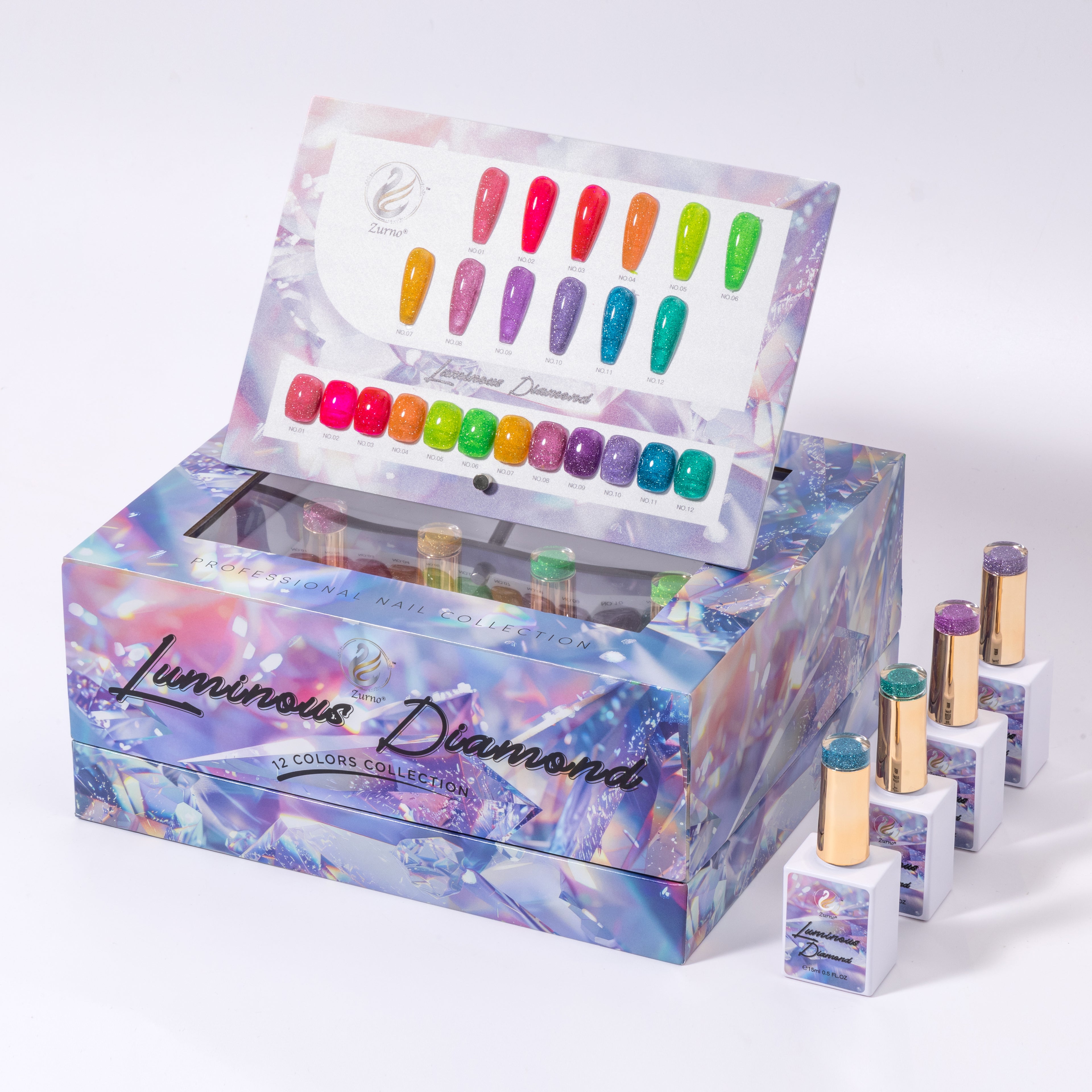 Reflective Diamond Disco Gel Collections