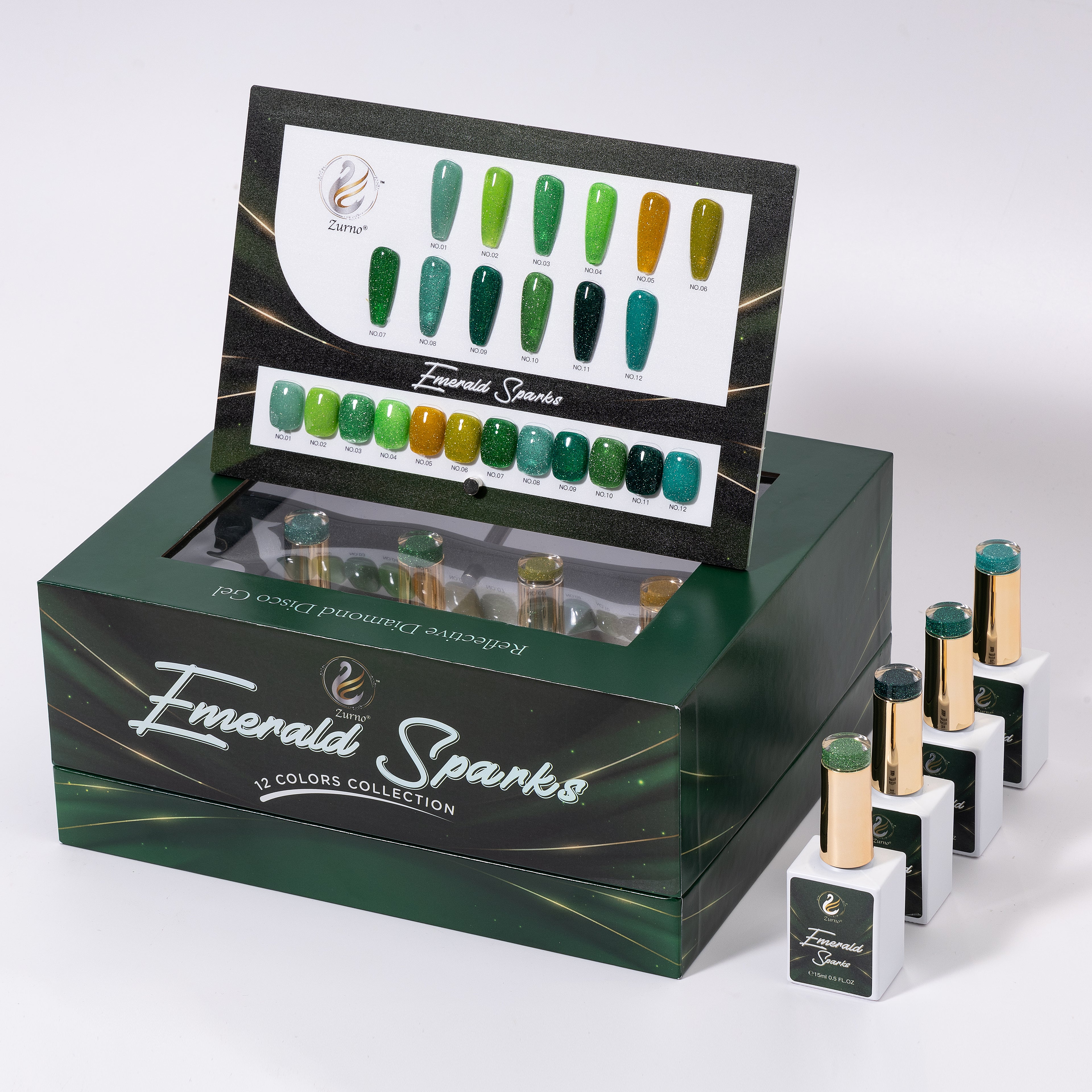 Reflective Diamond Disco Gel Collections