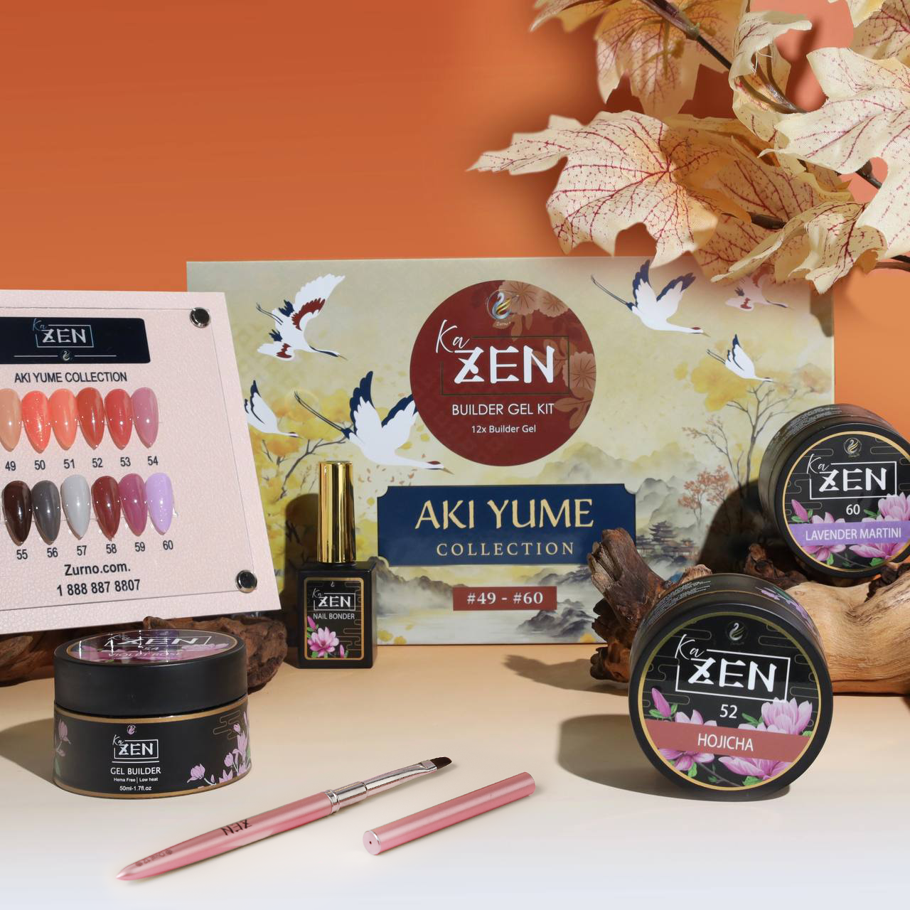 KaZEN | Builder Gel Aki Yume Collection #49-#60 – Nailsjobs by Zurno KaZEN | Builder Gel Aki Yume Collection #49-#60 – Nailsjobs by Zurno