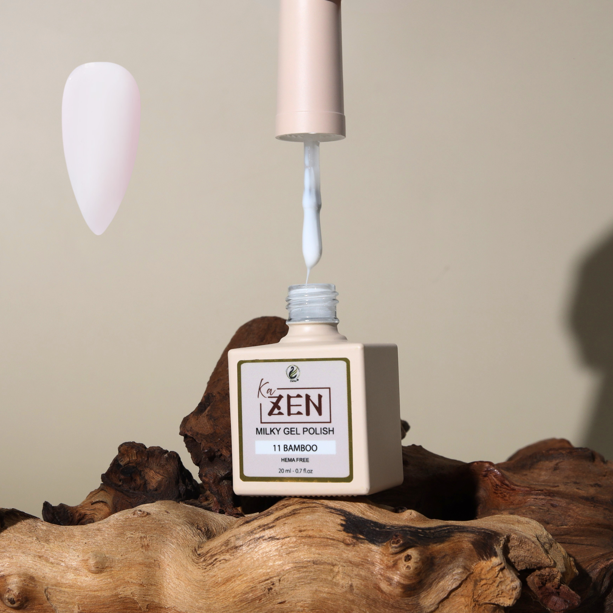 KAZEN | Milky Gel Polish - Cream