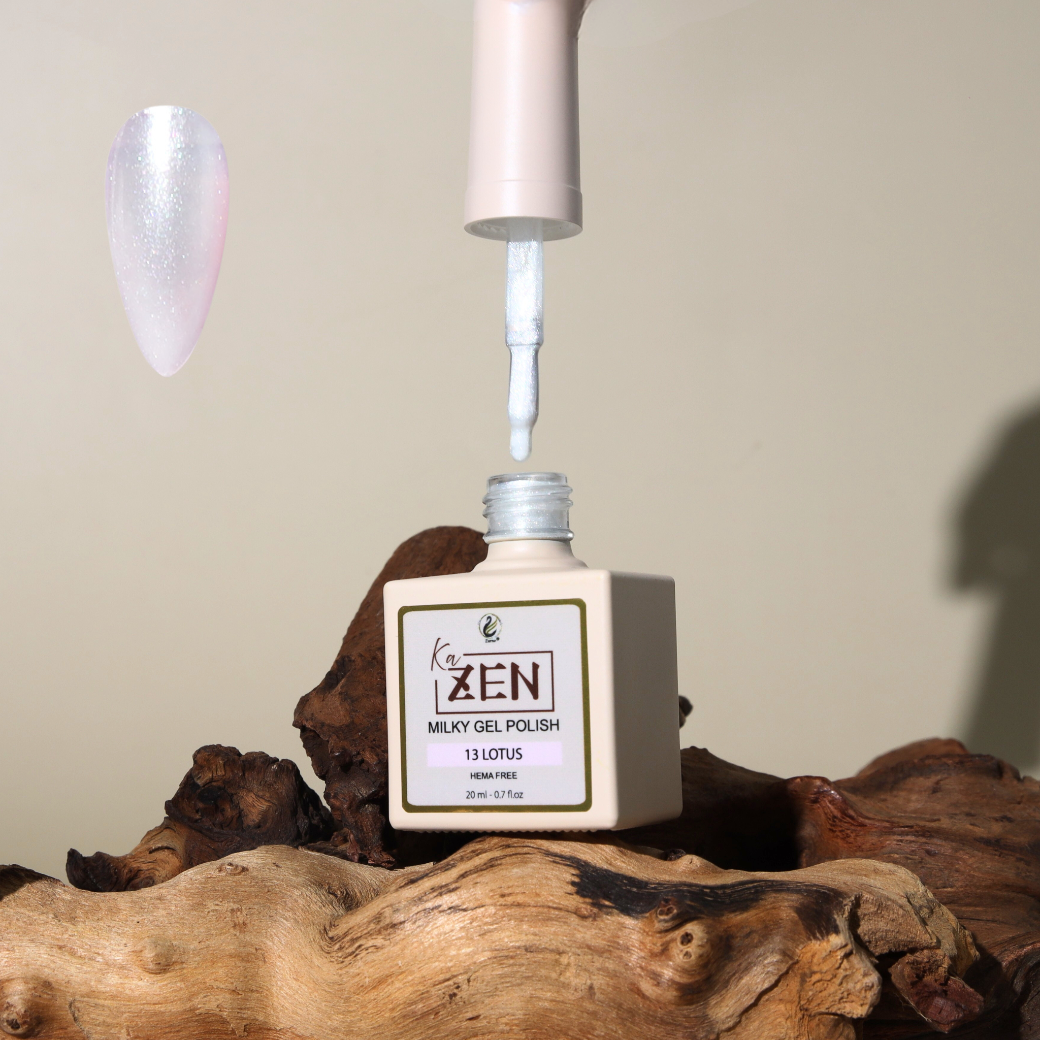 KAZEN | Milky Gel Polish - Cream