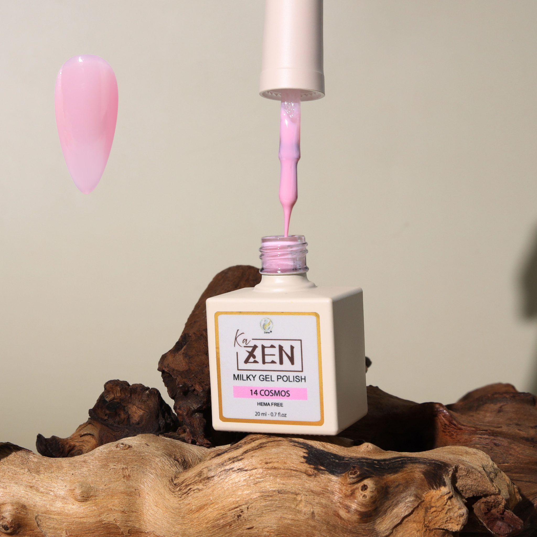 KAZEN | Milky Gel Polish - Cream