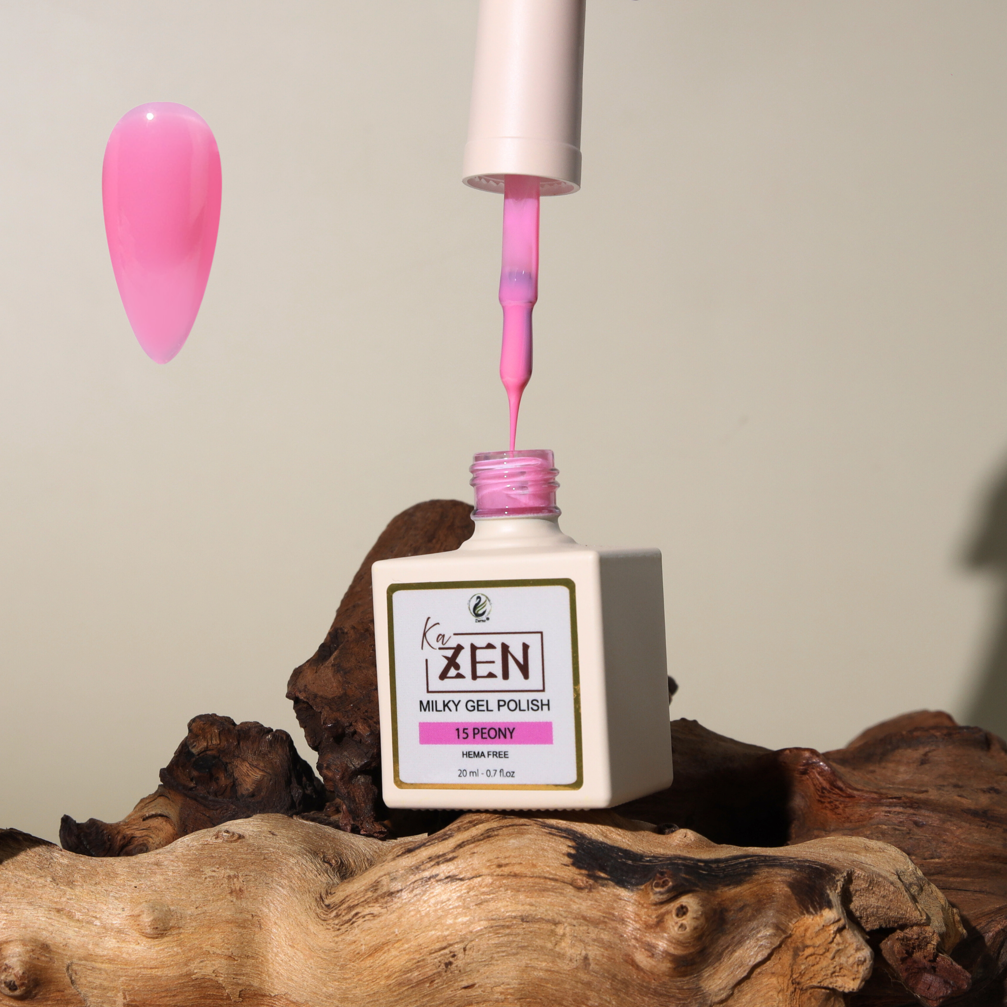 KAZEN | Milky Gel Polish - Cream