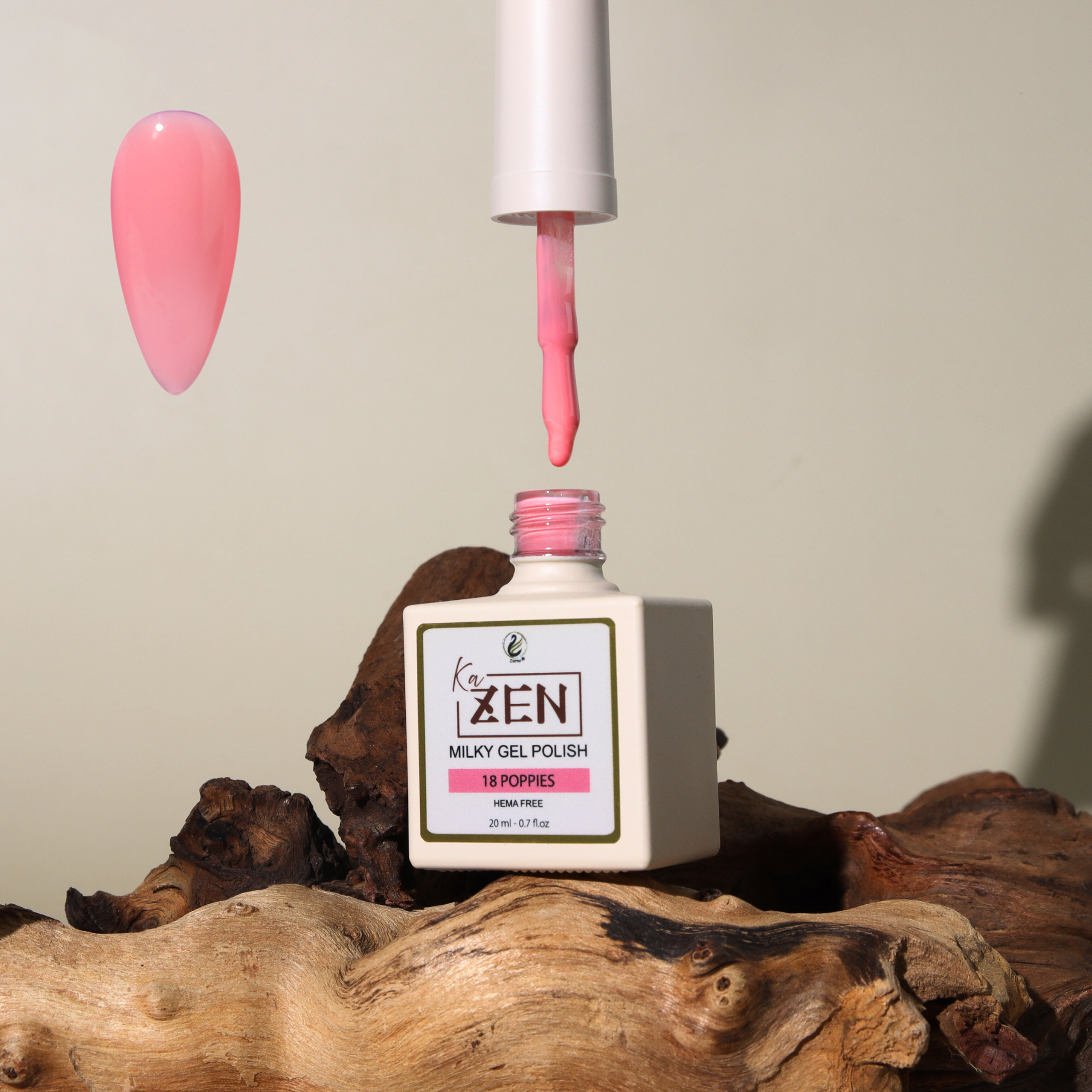 KAZEN | Milky Gel Polish - Cream