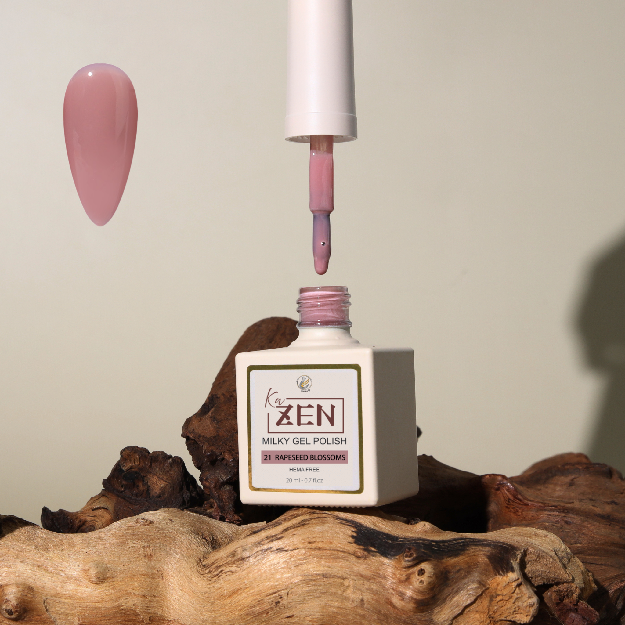 KAZEN | Milky Gel Polish - Cream