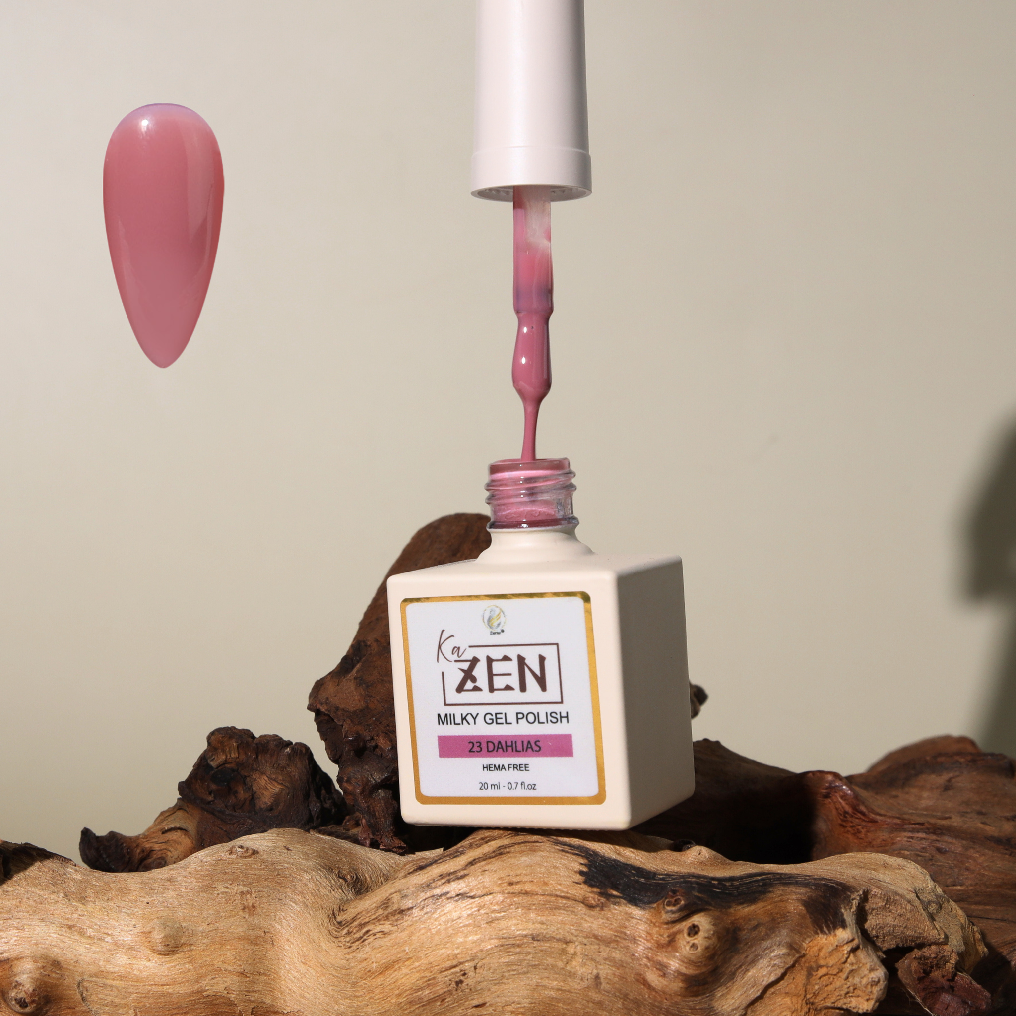 KAZEN | Milky Gel Polish - Cream