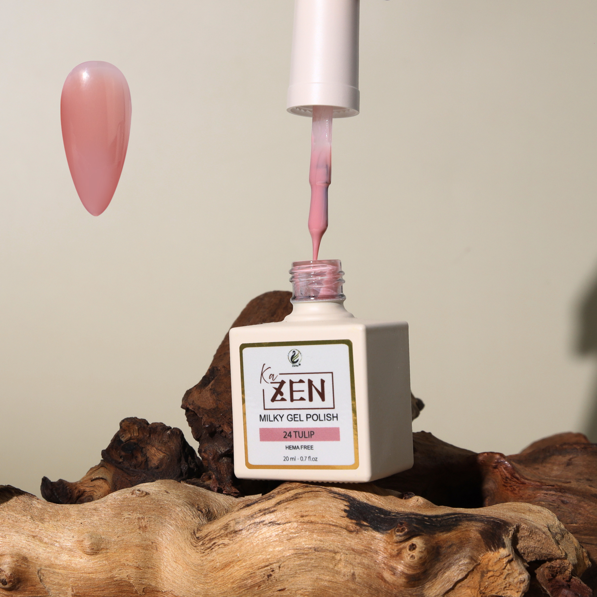 KAZEN | Milky Gel Polish - Cream