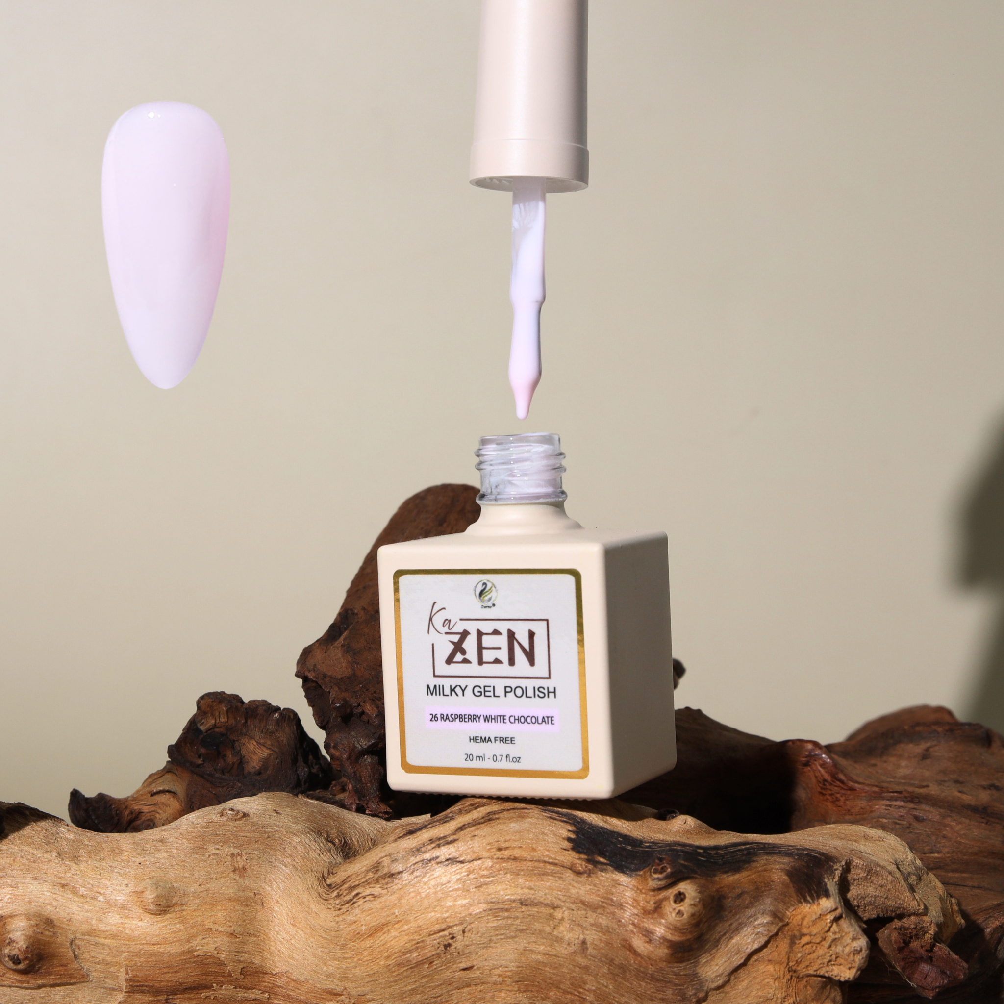 KAZEN | Milky Gel Polish - Cream