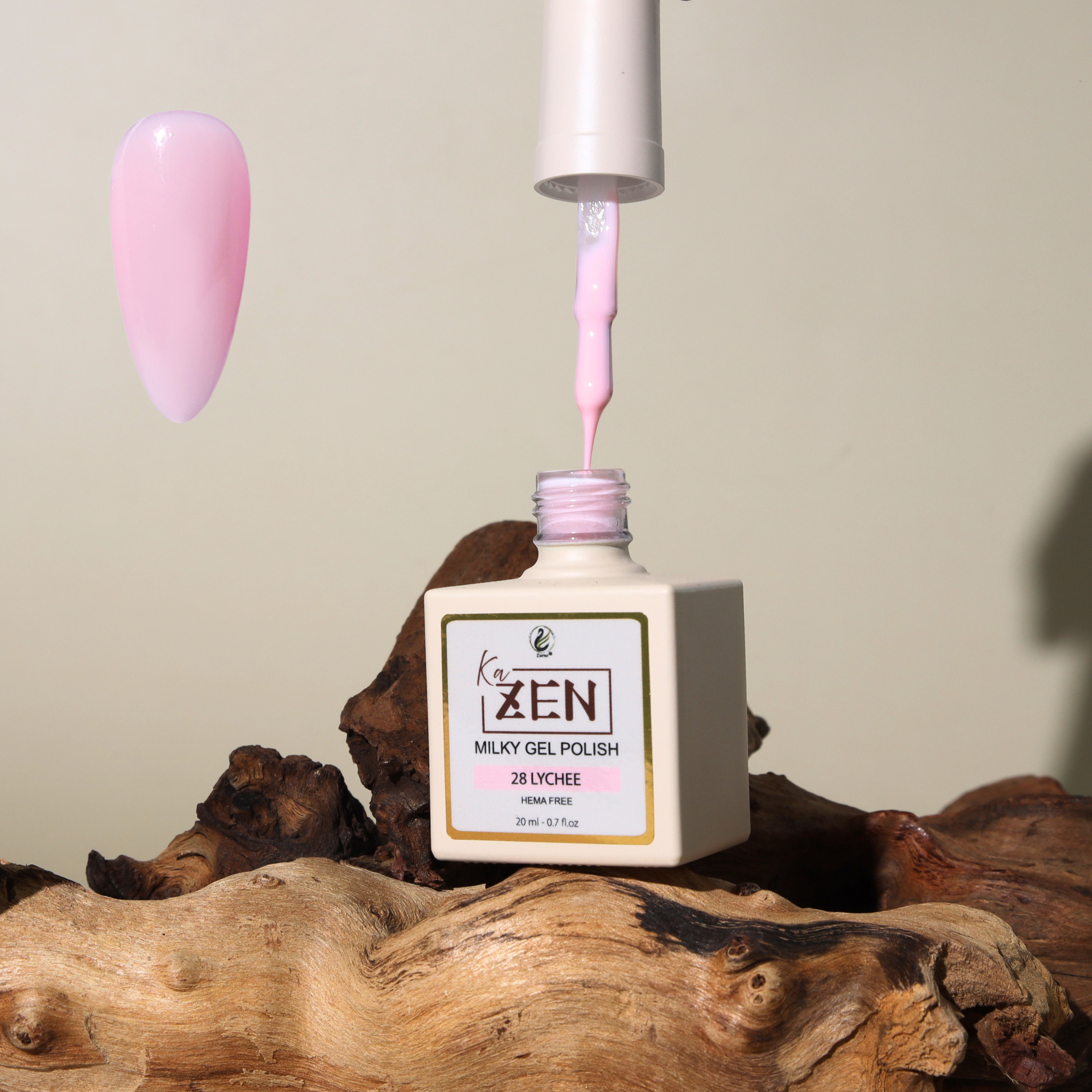 KAZEN | Milky Gel Polish - Cream