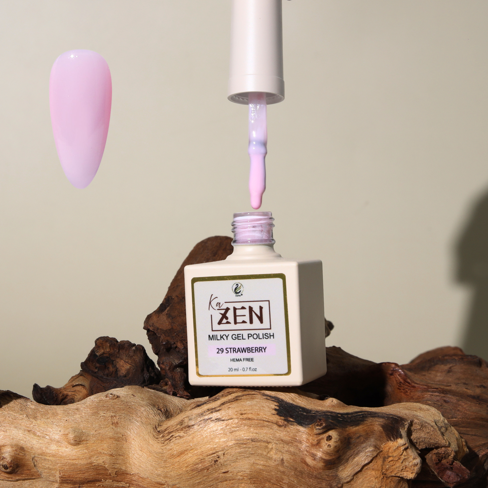 KAZEN | Milky Gel Polish - Cream