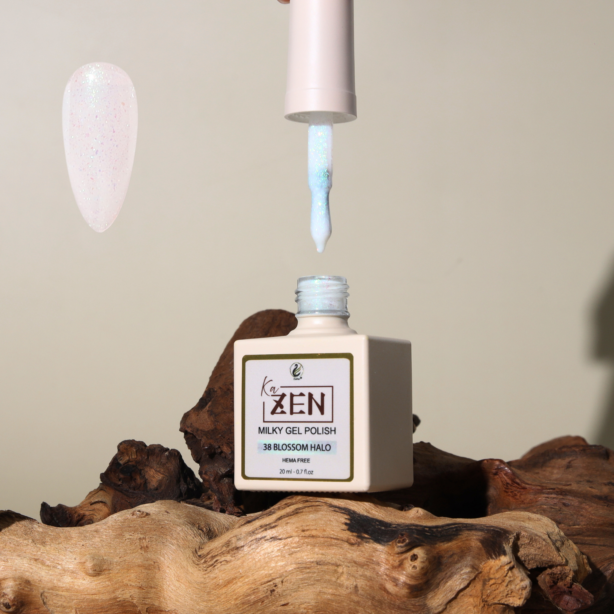 KAZEN | Milky Gel Polish - Cream