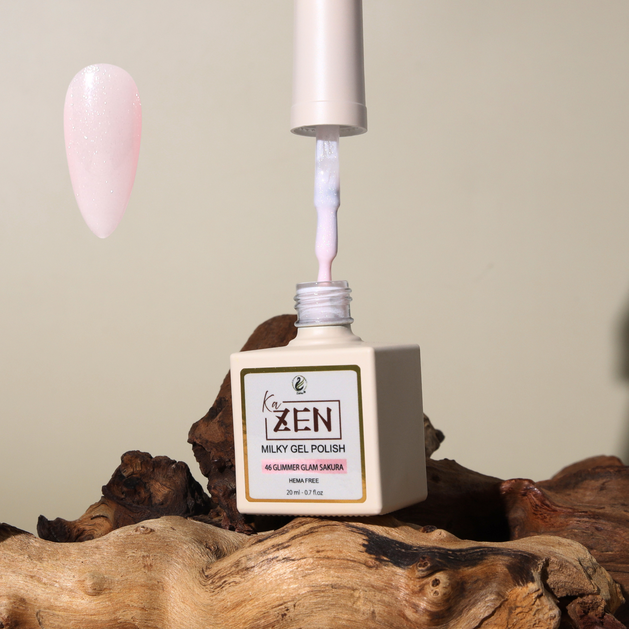 KAZEN | Milky Gel Polish - Cream